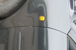 A3 8L Tür Türblatt vorne links grau schwarz LZ9U 2/3-Türer (Griffform beachten - Bild 6