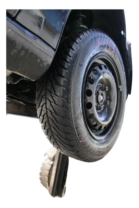 2x VW Up Mii Winterreifen M&S 165/70 R14 81T Reifen 5jx14H2 ET35 Felgen 5-6mm