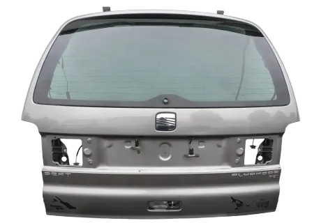 VW Sharan 7M Heckklappe Scheibe Klappe hinten ab Bj.2000 grau LS7U