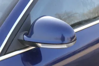 VW Passat 3BG elektrischer Spiegel Außenspiegel links blau LD5Q Blinker Glas - Bild 2