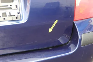 Passat 3BG Kombi Variant Heckklappe Klappe Kofferraumklappe grau LD7W Scheibe - Bild 6