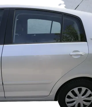 VW Golf Plus 5M Tür hinten links silber LA7W komplett - Bild 1