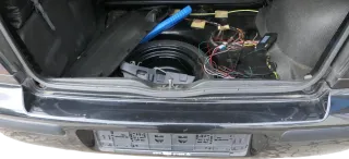 VW Golf 4 1E Cabrio Limousine Stoßstange hinten Heckstoßstange schwarz LC9Z - Bild 10