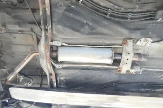VW Golf 3 Auspuff Mitteltopf + Endschalldämpfer 1,8 AAM ANN Benziner - Bild 3