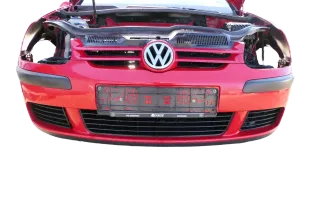 VW Golf 5 1K V Stoßstange vorne Frontoßstange Stoßfänger rot LY3D - Bild 3