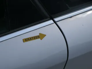 Audi A6 4B C5 Tür Türblatt hinten links nur Türblatt silber LY7W -ohneAnbauteile - Bild 7