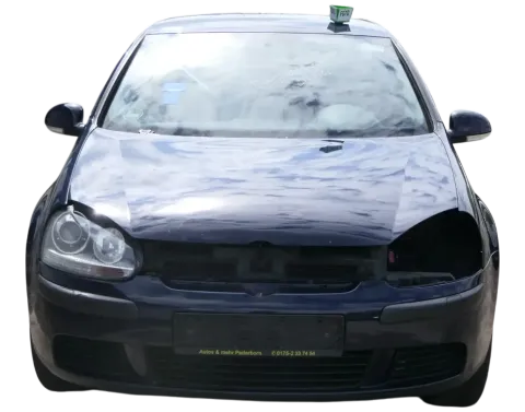 VW Golf 5 V 1K Motorhaube Haube Klappe vorne blau LA5G