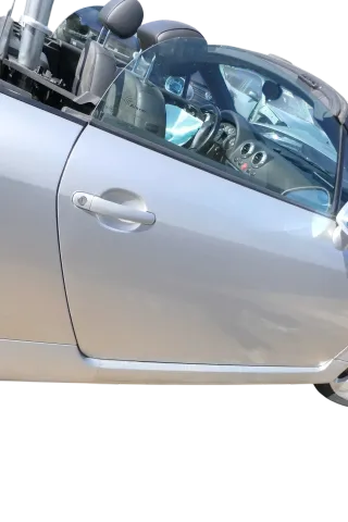 Audi TT 8N Roadster Tür Türblatt vorne rechts Beifahrertür silber LY7W ohneAnbau - Bild 3