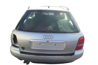 A4 B5 Heckklappe hinten Klappe Kofferraumklappe Kombi silber LY7M grau Scheibe - Bild 1