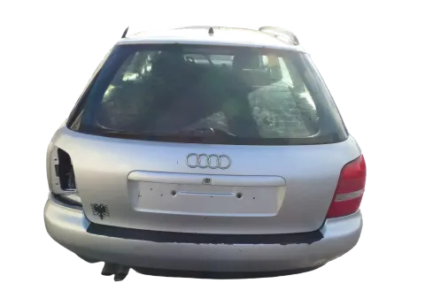 A4 B5 Heckklappe hinten Klappe Kofferraumklappe Kombi silber LY7M grau Scheibe