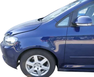 VW Golf 5 V Plus 5M1 Kotflügel vorne links blau LD5Q - Bild 1