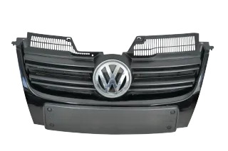 VW Golf 5 1K Grill Kühlergrill VW Zeichen Logo schwarz L041 - Bild 1