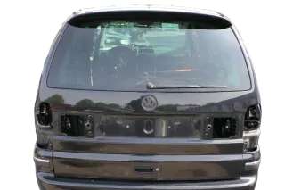 VW Sharan 7M Heckklappe Scheibe Klappe hinten ab Bj.2000 schwarz LC9Z Spoiler - Bild 1