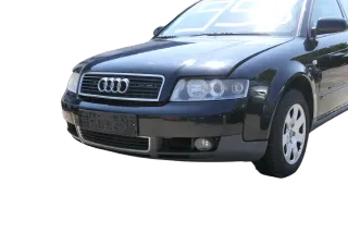 Audi A4 8E B6 Kombi Avant Stoßstange vorne mit Spoiler schwarz LY9B - Bild 3