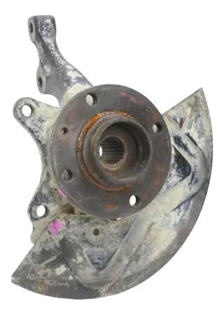 VW Golf 3 Caddy Achsschenkel Radlager links vorn 357407255c TDI geschraubt - Bild 2