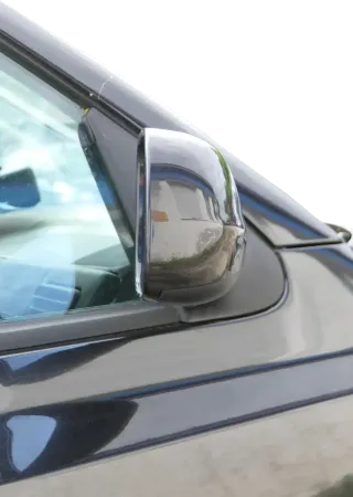 VW Golf 4 Cabrio 1E elektrischer Spiegel Außenspiegel rechts schwarz LC9Z - Bild 3