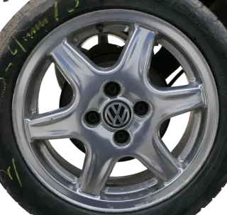 1x VW Polo 6N2 Lupo Alufelge Felge 1H0601025AE BBS Alu 6x15 ET45    2 - Bild 1