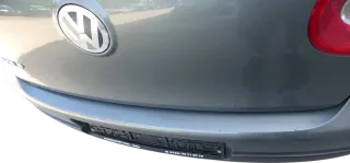 VW Golf 5 1K Limousine Stoßstange hinten Heckstoßstange LA6Q grau grün - Bild 5
