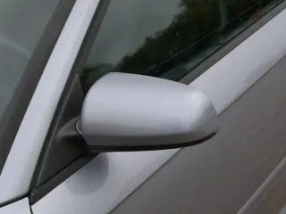Audi A3 8P elektrischer Spiegel Außenspiegel vorne links grau LX7W + Glas - Bild 2
