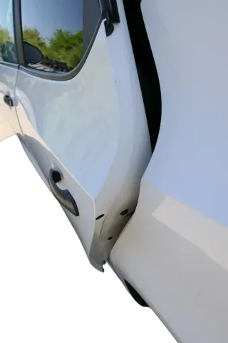 Seat Ibiza 6J Tür hinten links weiß LB9A 4/5-Türer - ohne Anbauteile - Bild 9