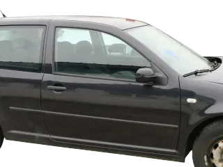 VW Golf 4 Tür vorne rechts Beifahrertür 2/3-Türer schwarz LC9Z ohnAnbauteile - Bild 1
