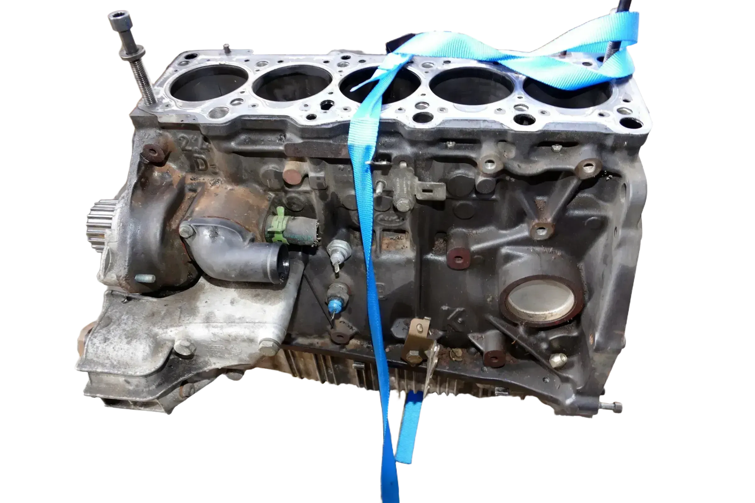 VW T4 Motorblock Motor ohne Kolben 2,4 D 57kw 68PS ca.158.000km  AAB - Bild 1