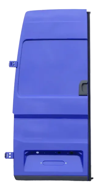 VW Crafter 7C MAN TGE Tür hinten links Heckklappe Hecktür Flügeltür blau R502 Ho - Bild 3