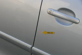 VW Polo 9N 9N3 Tür vorne rechts Beifahrertür 4/5-Türer grau silber LA7W ohneAnba - Bild 2