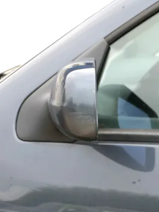 VW Golf 4 Bora elektrischer Spiegel vorne links Außenspiegel grau LC7V  & Glas - Bild 3