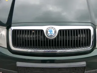 Fabia 6Y Zeichen Kühlergrill Grill Gitter 6Y0853668 grün LF8C Logo - Bild 1
