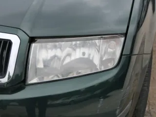 Fabia 6Y Stoßstange Stoßfänger vorne grün LF8C - Gitter - Bild 7