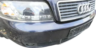 Audi A6 4B Frontstoßstange Stoßstange vorne Stoßfänger blau LZ5L Facelift - Bild 5