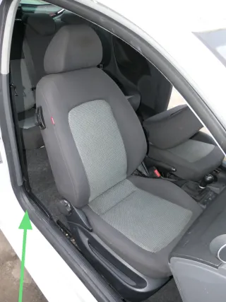 Seat Ibiza 6J Türdichtung Dichtung Tür vorne rechts Beifahrertür 2/3-Türer - Bild 3