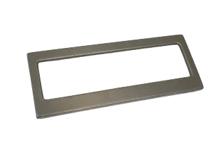 VW Passat 3B 3BG Mittelkonsole Verkleidung Aschenbecher Dekor netzoptik braun - Bild 5