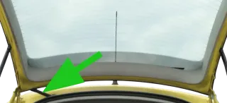 VW Beetle 9C Kabelbaum Leitungssatz hinten für Heckklappe Kabel Leitung - Bild 1
