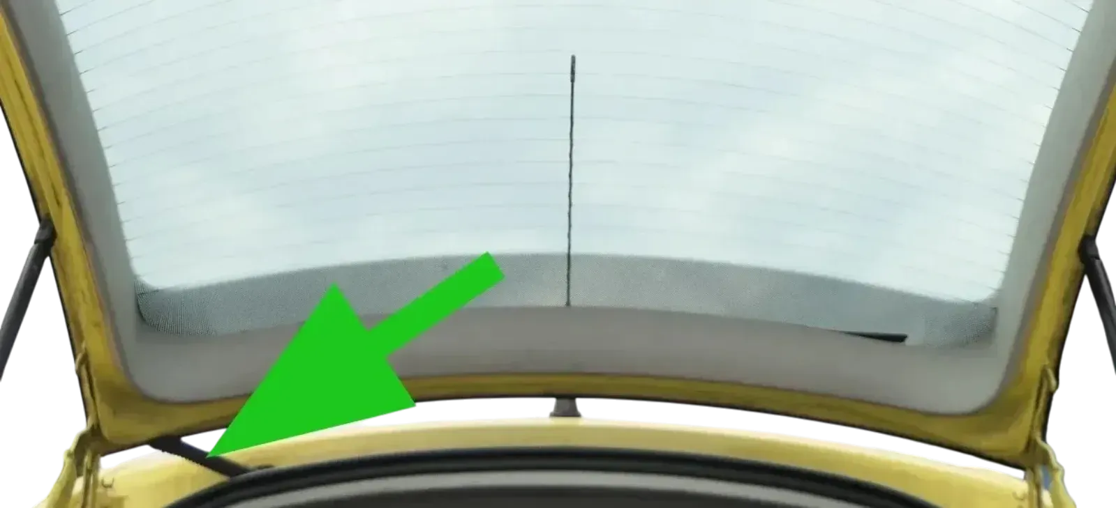 VW Beetle 9C Kabelbaum Leitungssatz hinten für Heckklappe Kabel Leitung - Bild 1