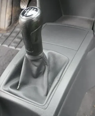 VW Polo 9N 9N3 Schaltknauf Schaltsack Schaltung 6Q1711113F Schaltknüppel - Bild 1