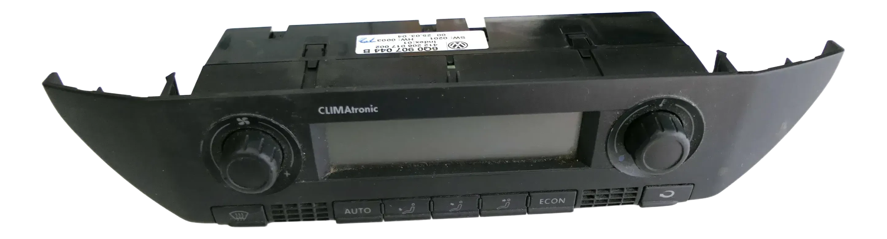 VW Polo 9N Bedienteil Klimaanlage Klima 6Q0907044E Heizung Klimabedienteil Clima - Bild 1
