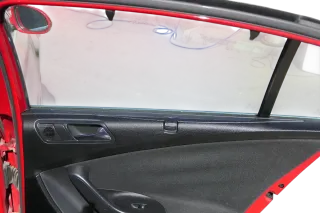 VW Passat 3C B6 Kombi 1x Türverkleidung Tür hinten rechts Leder Sonnenrollo - Bild 6