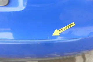 A4 B5 Kombi Heckklappe hinten Klappe Kofferraumklappe blau LZ5M Scheibe - Bild 5