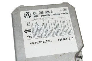 VW T5 Steuergerät für Airbag Airbagsteuergerät 1C0909605A 03B 1x Airbag Index - Bild 3