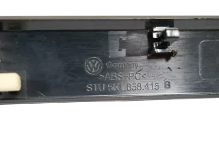 VW Golf 6 5K Leiste Abdeckung Dekor schwarz 5K1858415B - Bild 8
