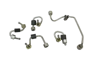 5x VW Golf Audi A4 8K Einspritzleitung Leitungen Druckrohr Rohr TDI CNHA - Bild 1