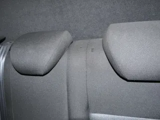 Seat Ibiza 6J Rückbank Lehne Sitz Sitzbank 3-Punkt Sitze -ohne Kopfstütze-schwar - Bild 4