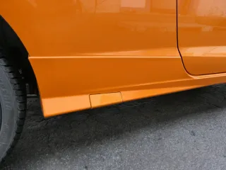 Ibiza 6J Blende Holm rechts unten Schweller Unterholmverkleidung orange LP2C - Bild 3