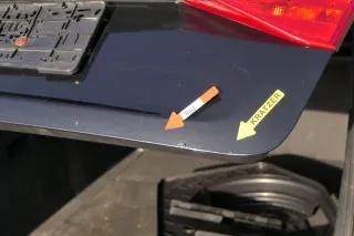 Audi A4 B8 8K Kombi Avant hinten Heckklappe mit Scheibe Deckel schwarz LZ9Y - Bild 6
