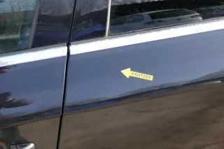 A4 B8 8K Kombi Avant Tür hinten links schwarz LZ9Y ohneAnbauteile - Bild 2
