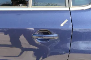 VW Tiguan 5N Tür hinten links blau LH5X - Bild 4