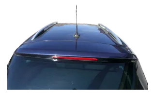VW Tiguan Heckklappe hinten Kofferraumklappe mit Scheibe blau LH5X - Bild 4