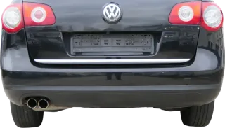 VW Passat 3C Kombi Stoßstange hinten Heckstoßstange schwarz LC9X Stoßfänger - Bild 1